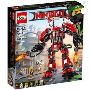 LEGO Ninjago Movie Fire Mech Set - Red and Black
